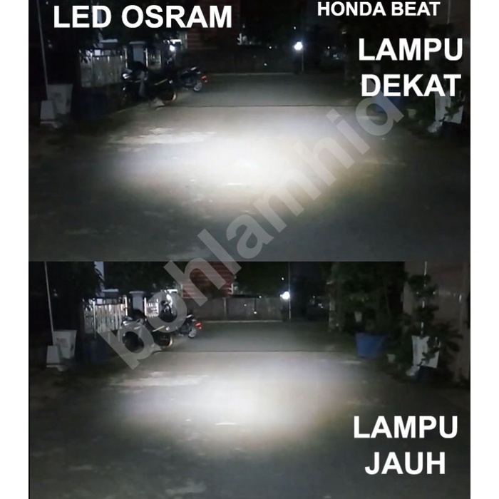 MOTOR-LAMPU- LAMPU MOTOR LED OSRAM HONDA BEAT ESP FI (PUTIH) RZ1 GRS 6BLN -LAMPU-MOTOR.