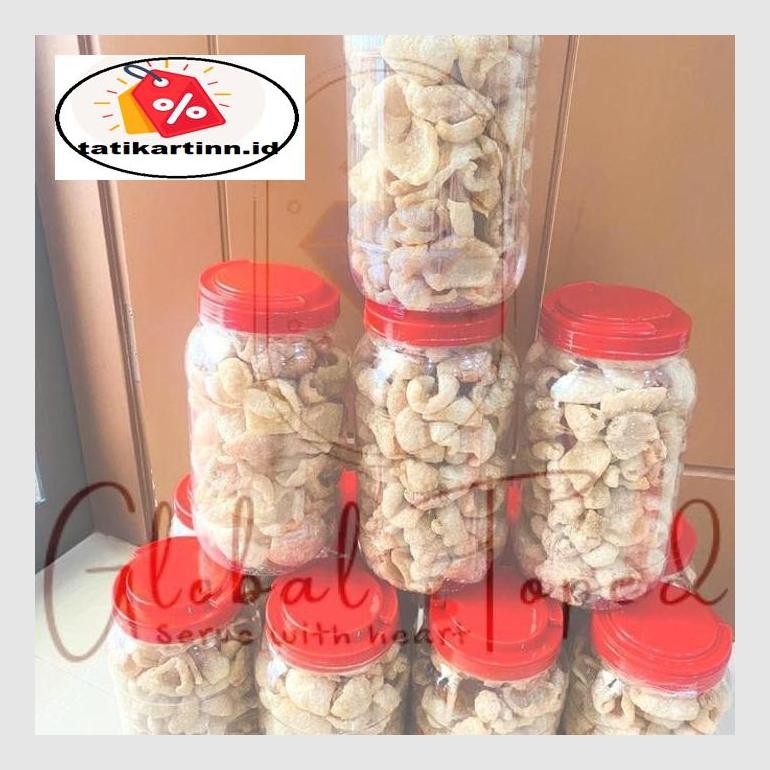 

S50Tat Kerubi Kerupuk Babi Toples 300Gr - 300Gr Atr05Ytt