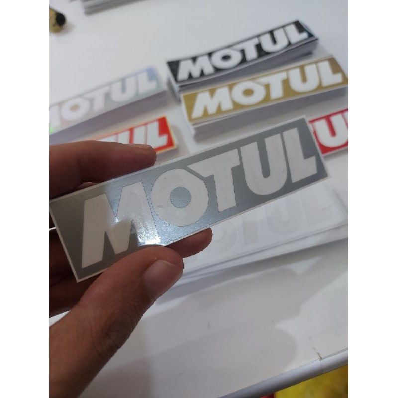 STICKER MOTUL CUTTING