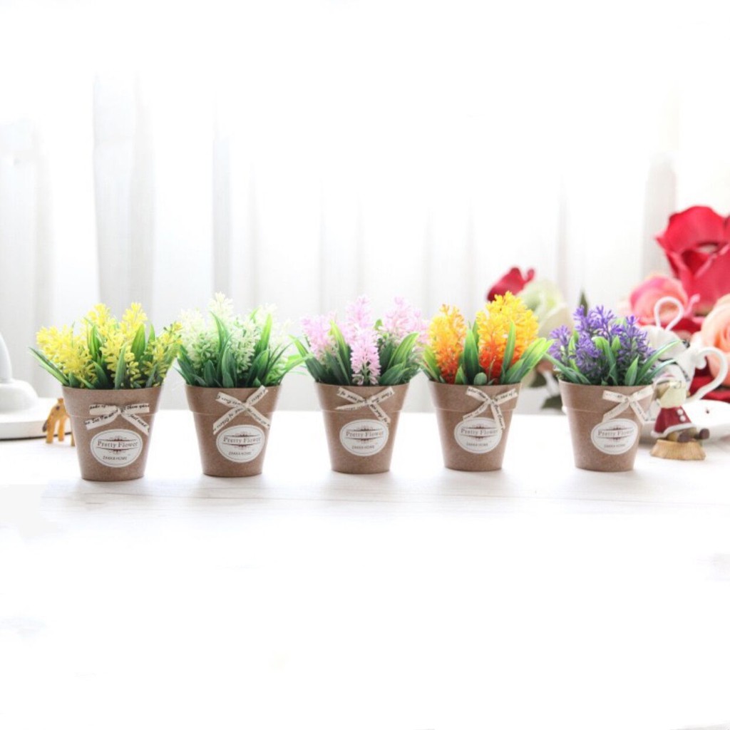 AM641 Bunga Mini Lavender / Bunga Plastik Artificial-1