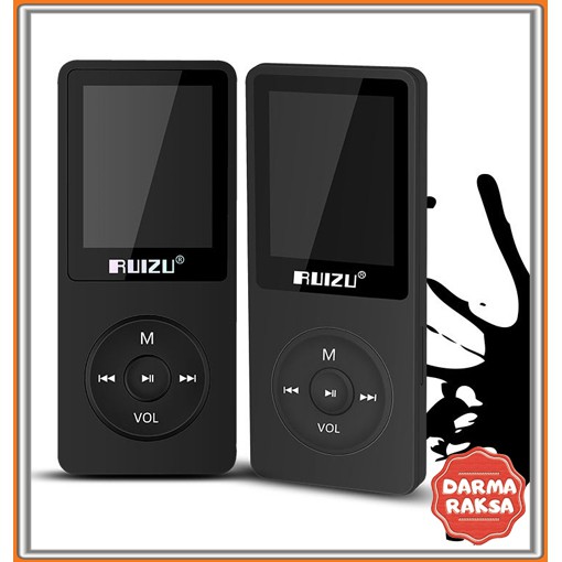 Ruizu - HiFi MP3 Player (Kapasitas 8 GB)