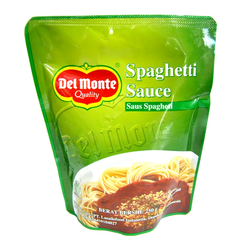 

Delmonte Sauce Spaghetti Pouch 250Gr