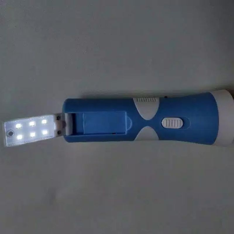 PROMO!!! Senter VDR V-1632 LED bisa di cas Original