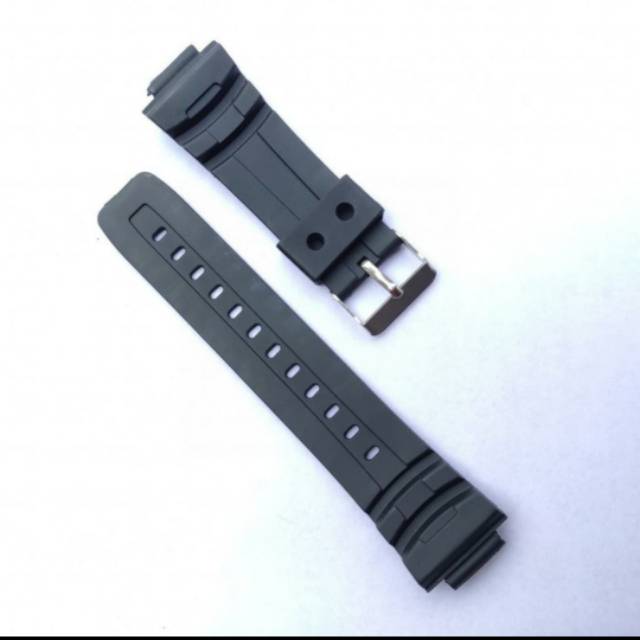 Strap Tali Jam Tangan Casio GA-710 GA710 G GA710G warna hitam free 2 pen