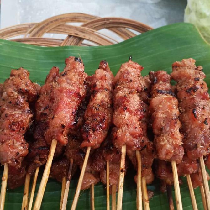 

sate babi manis isi 10 sate babi daging iris sate babi shiuwah