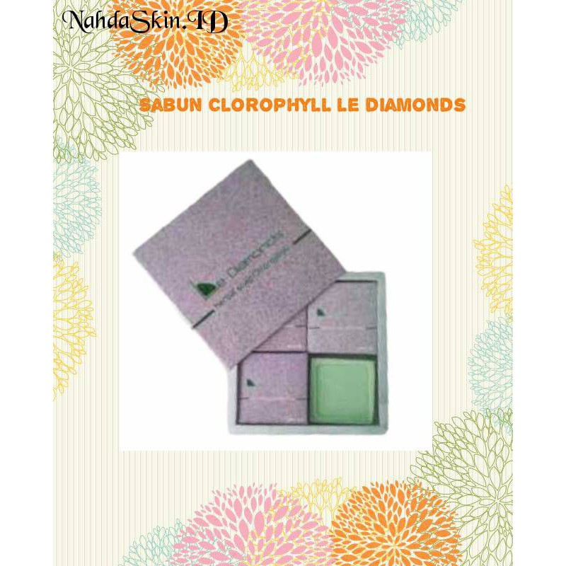 (BPOM) SABUN CLOROPHYLL LE DIAMONDS 40 GR