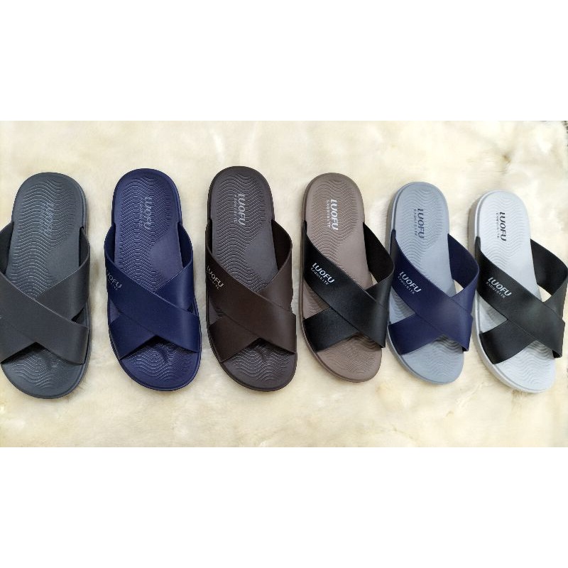 Sandal Selop Luofu Pria Berkualitas