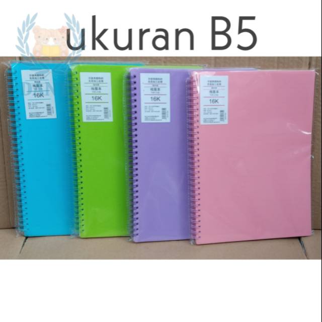 

Notebook Spiral B5 THE COIL 16K B10110 WARNA - Satuan