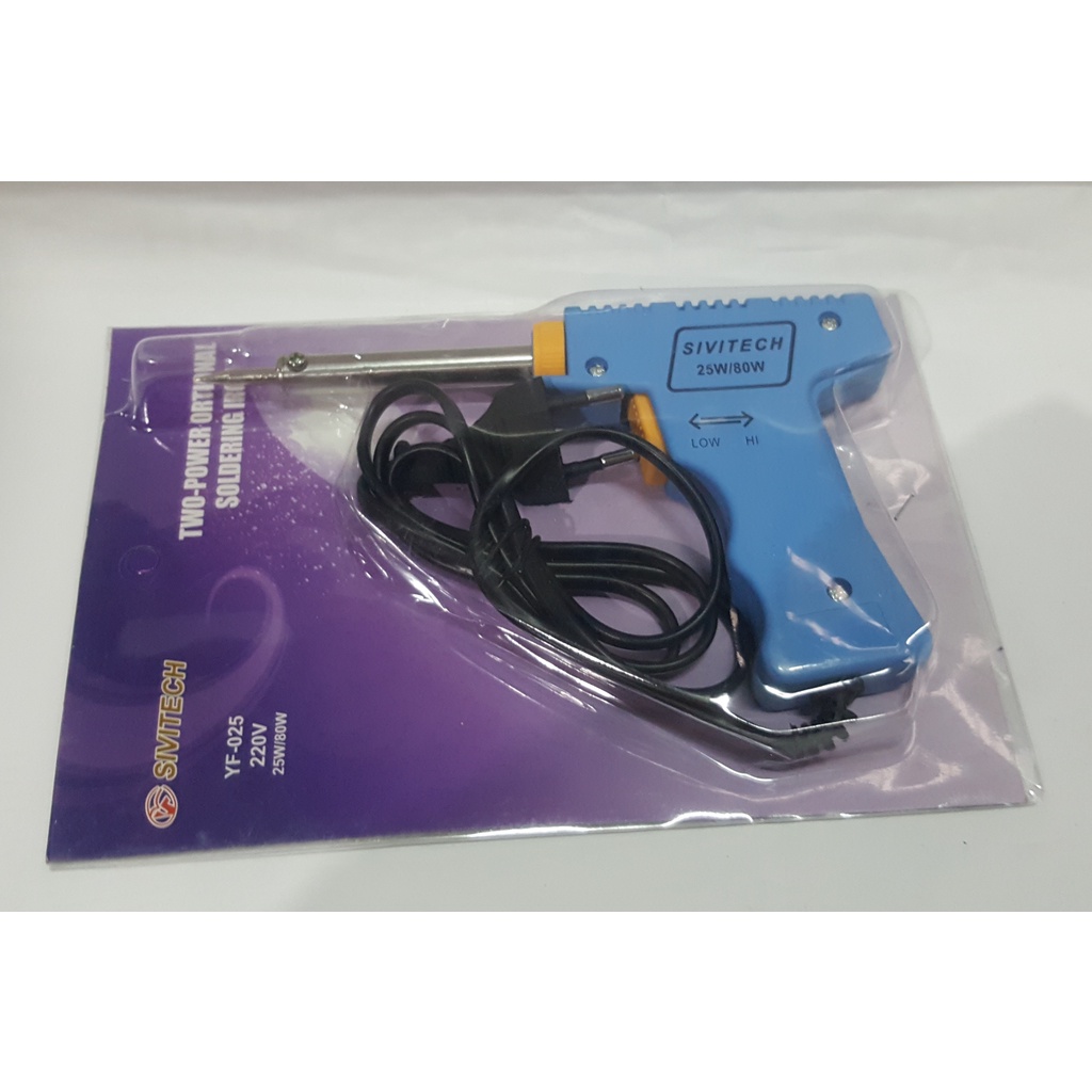 SOLDER LISTRIK MODEL PISTOL SIVITECH/SOLDER OTOMATIS