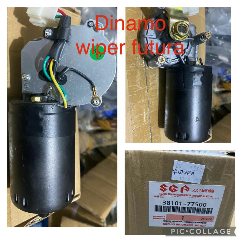 dinamo wiper dinamo pembersih kaca wiper motor suzuki futura