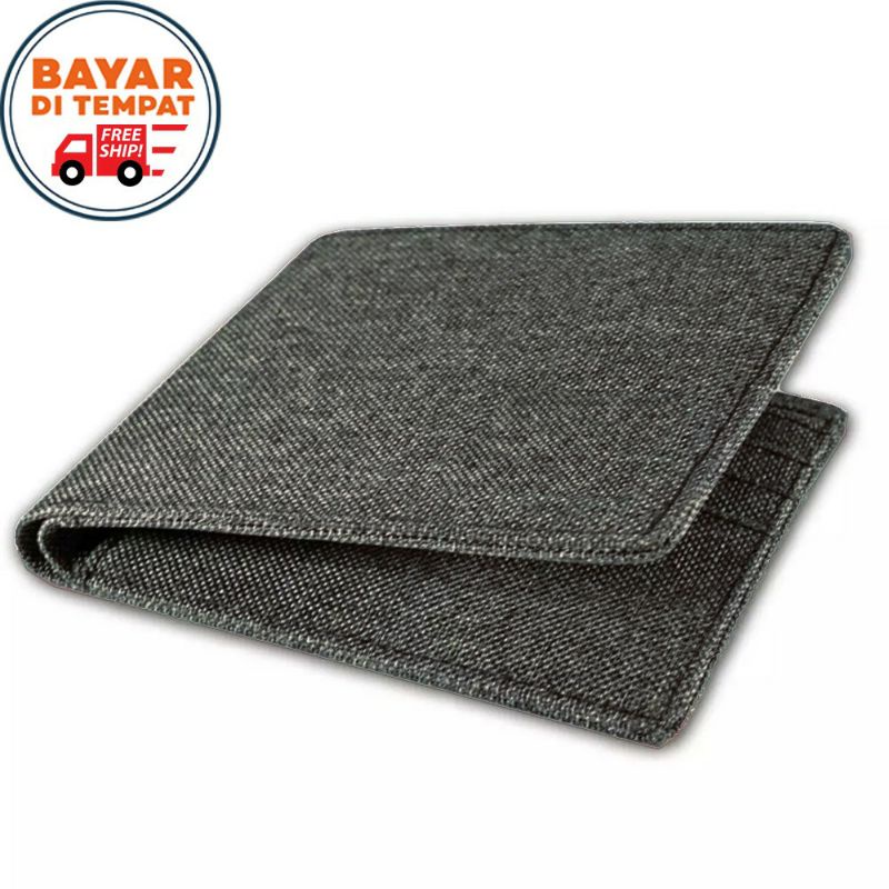 Dompet Pria Kanvas Nilon Tebal