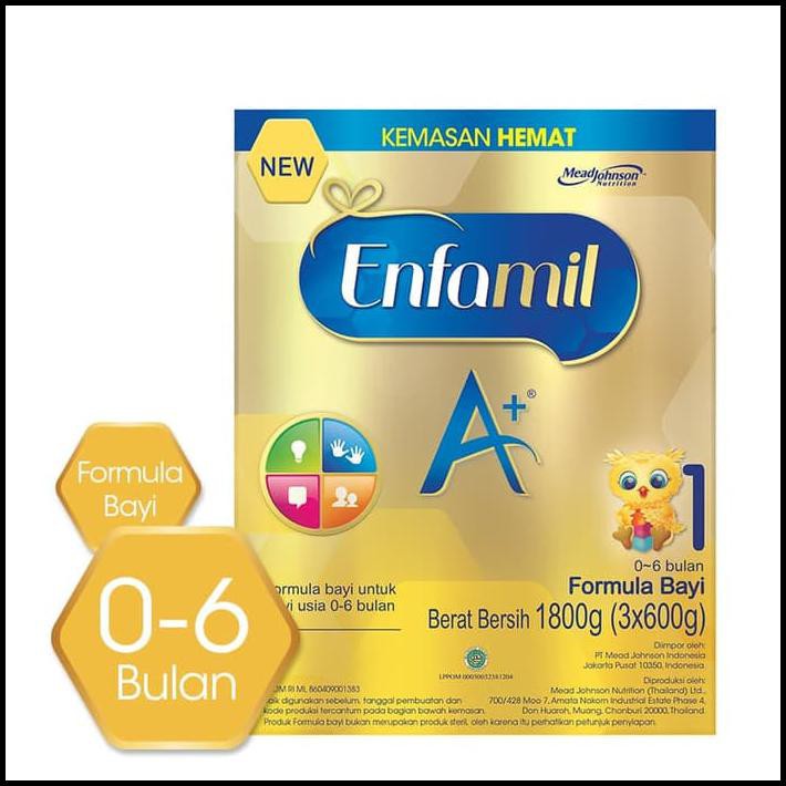 TERBARU ENFAMIL A+1 1800 GRAM