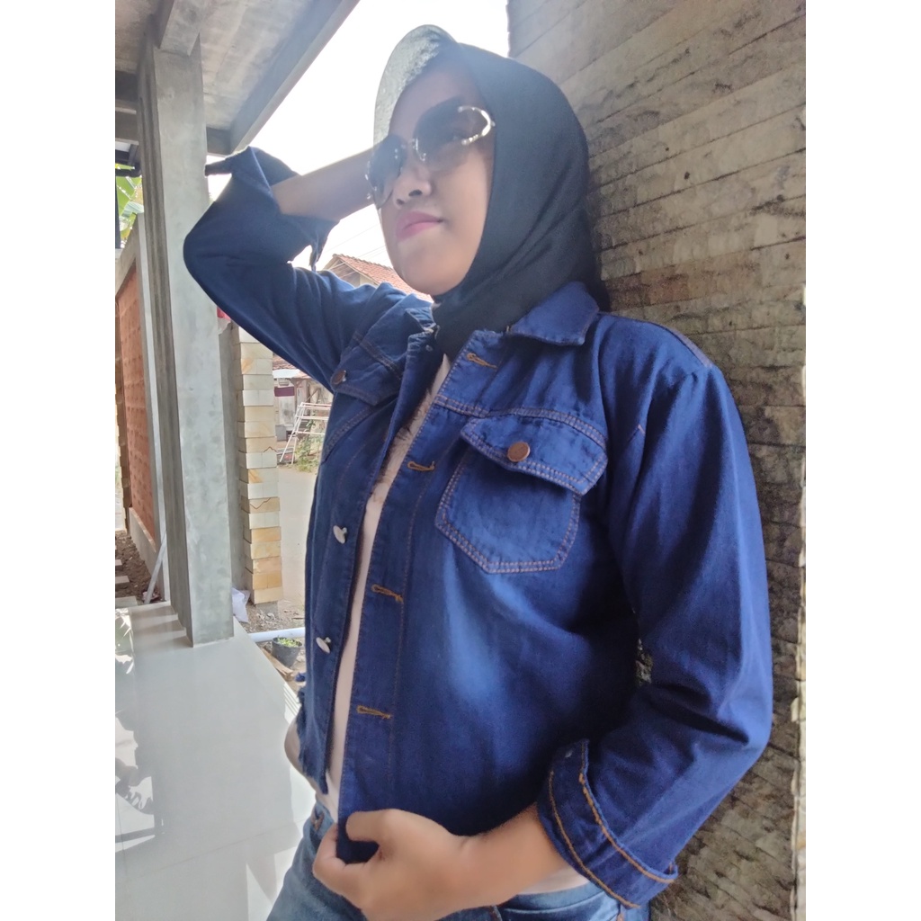 alvan.id PABLO JAKET JEANS DENIM WANITA