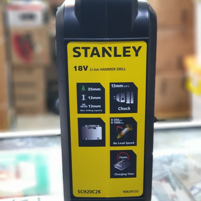 MESIN BOR CORDLESS STANLEY MESIN BOR BATRE BATERAI SCH20 C2K SCH20C2K