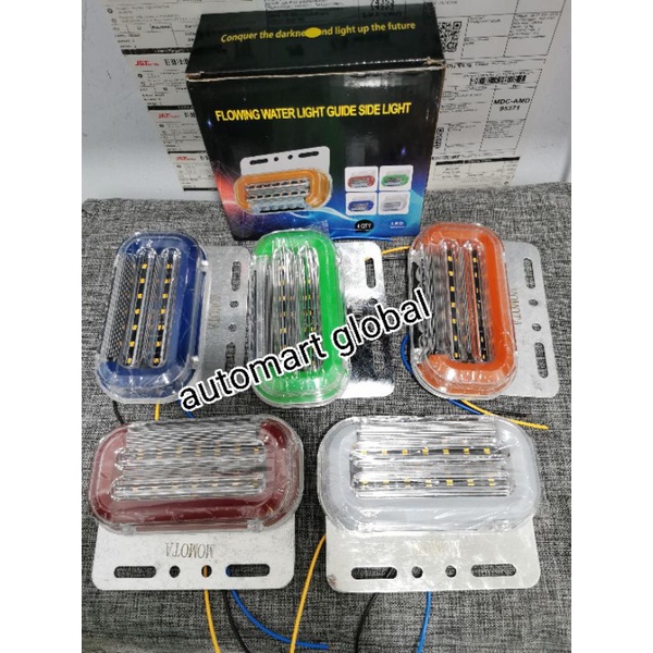 running led mobil kedip berjalan 24 volt