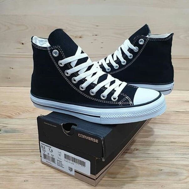 SEPATU SNEAKER CONVERSE ALL STAR HITAM CHUCK TAYLOR SEPATU SEKOLAH,SEPATU KERJA,SEPATU KULIAH,SEPATU PRIA WANITA