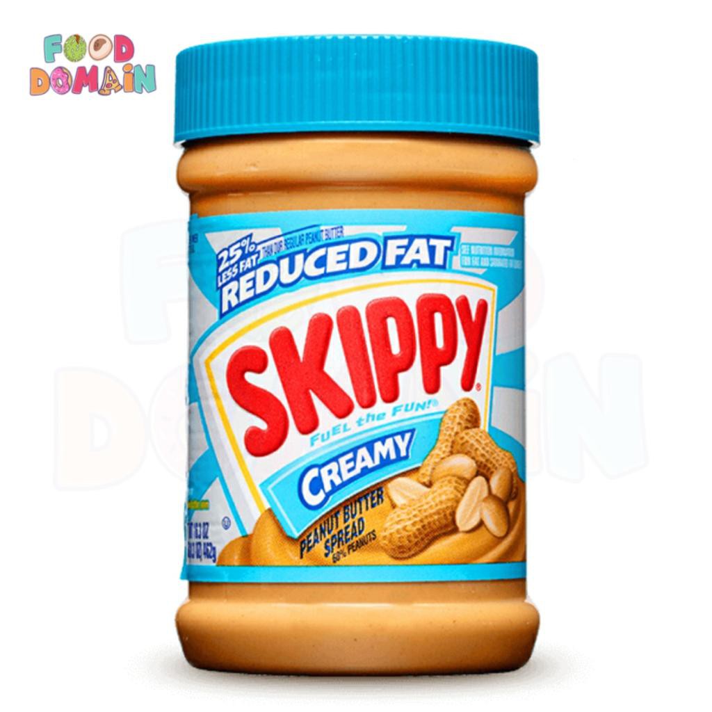 

Selai Skippy USA Reduced Fat Creamy Peanut Butter Spread 16.3oz 462gr