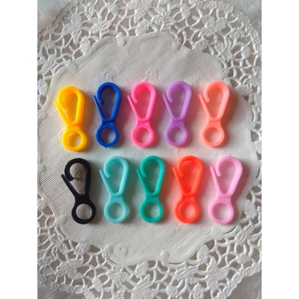 Kait Piting plastik /kait plastik tali masker/ Kokot piting plastik