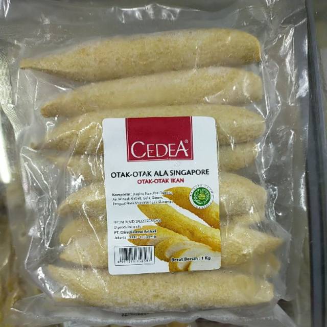 

Cedea otak otak Singapore 1kg (10pcs)