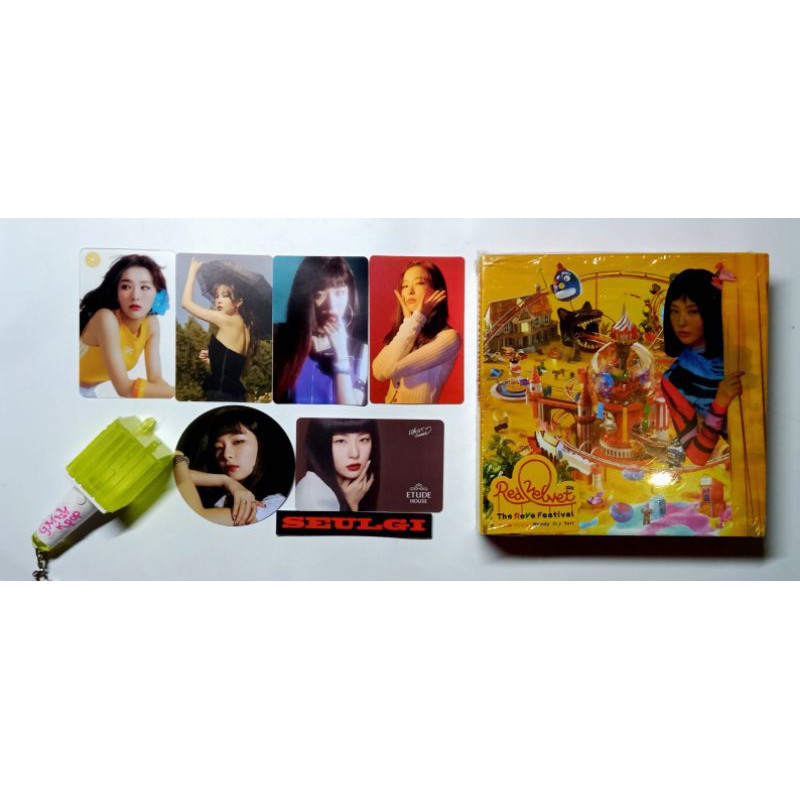 Red Velvet album the reve festival day 1 finale bad boy seulgi photocard
