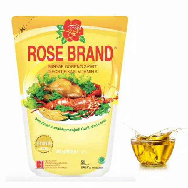 

ROSE BRAND MINYAK GORENG REFIL 2 Lt / 278114 / MINYAK GORENG