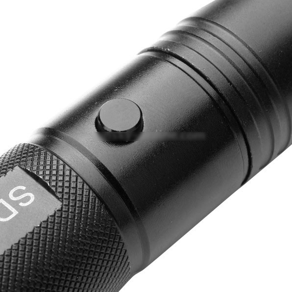 TaffLED Green Beam Laser Pointer 1MW 532NM with Baterai+Charger - Black - OMLP0LBK