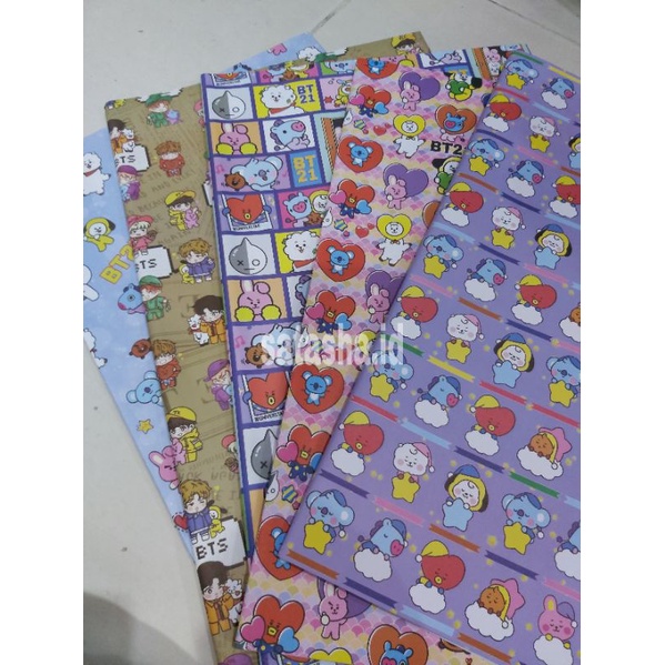 

SATASHA.ID KERTAS KADO ISI 50PCS