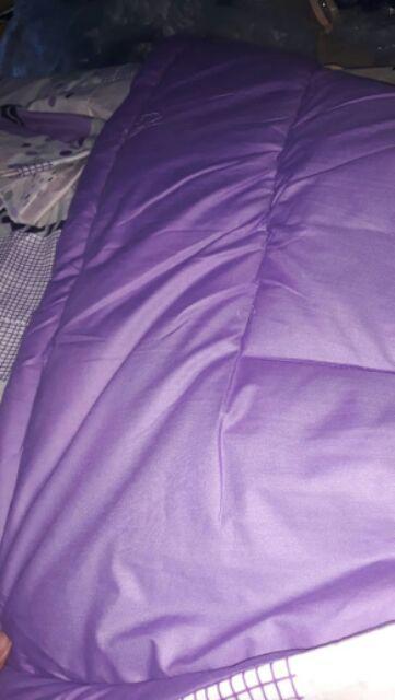 Set Bedcover Komplit 140x200x20 Bahan Katun Star Anti Geser