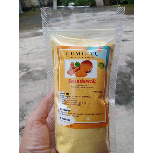 

Temulawak Instan 100% Murni / Jamu Instan Original