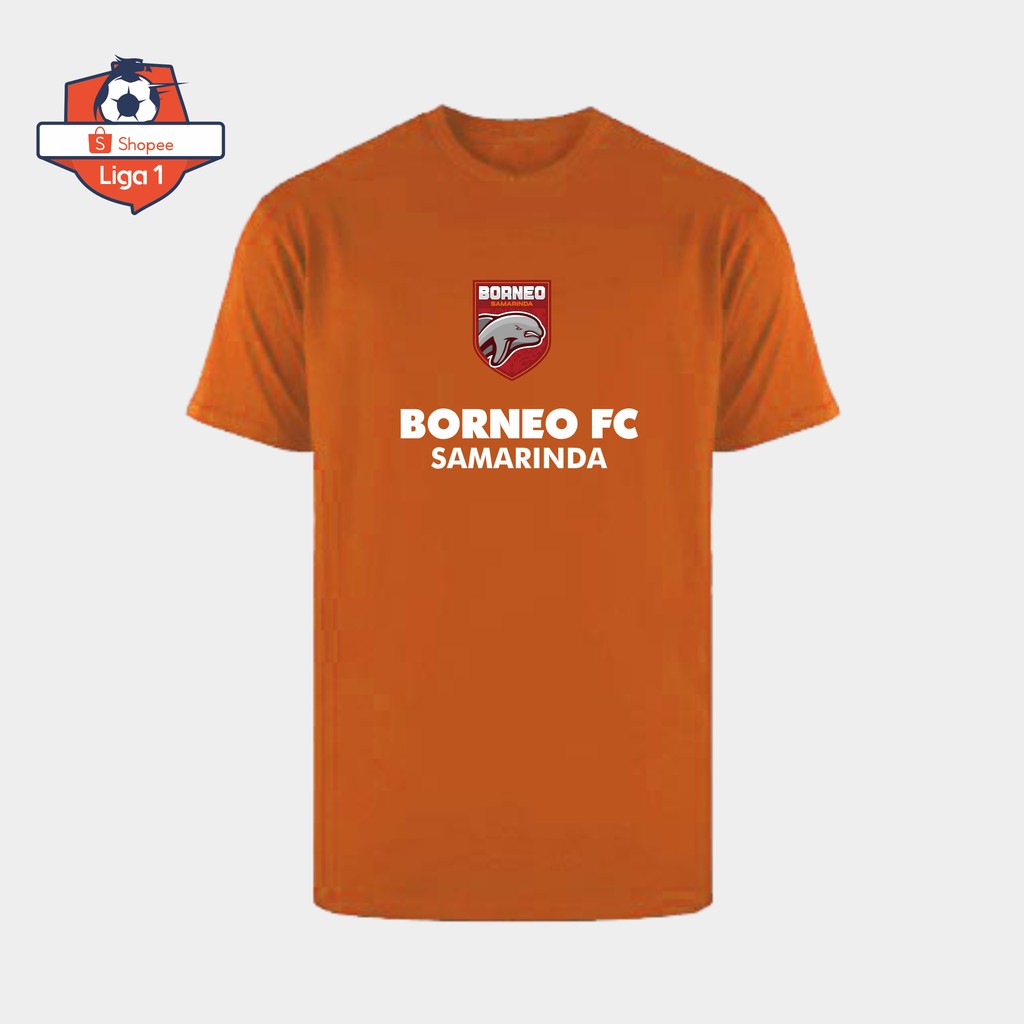 Kaos Borneo FC Samarinda, Liga 1 Indonesia kaos fans penggemar sepakbola Borneo FC