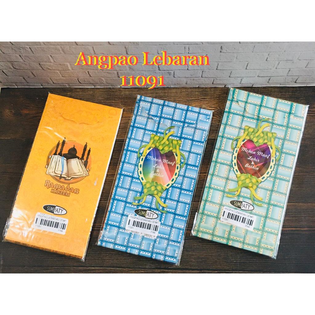 

SPECIAL PROMO ! Amplop Lebaran JUMBO 1 pak isi 6pcs
