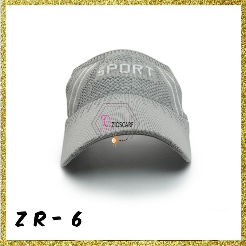 TOPI SENAM WANITA SUMMER ZUMBA SEPEDA PANTAI SPORT ANTI UV TENIS TENNIS GOLF KOREA WANITA PRIA ZR