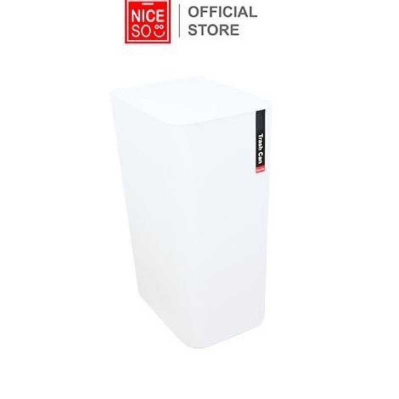 Trash can niceso tempat sampah putih