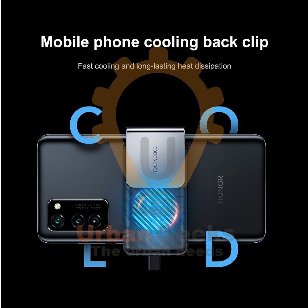 Mobile Game Cooling Pad with Semiconductor Refrigerator Rock Space i200