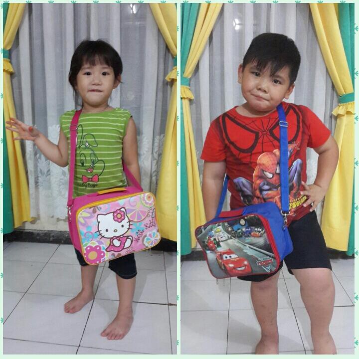 Daily Bag Kids / Tas Slempang / Koper Mini Anak Karakter Frozen