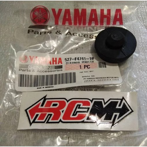 PAD SEAT KARET DAMPER BULAT BANTALAN JOK SADEL YAMAHA RXZ RZR RX KING RXK RXS ORIGINAL ORI YAMAHA YG