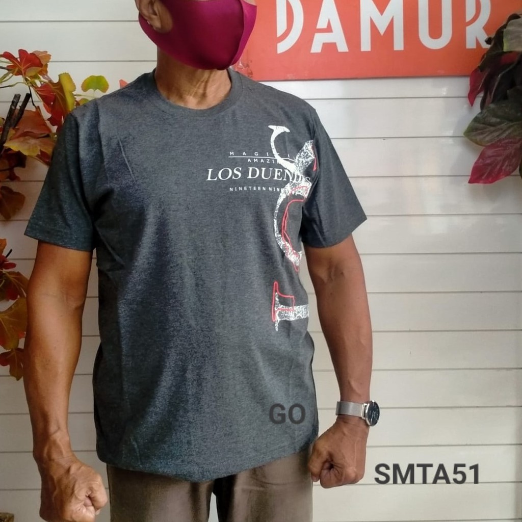 gof M-1 DAMOR (CRESSIDA) Slimfit Misty Kaos Oblong Baju T-Shirt Kaos Distro Dakwah Kaos Pria