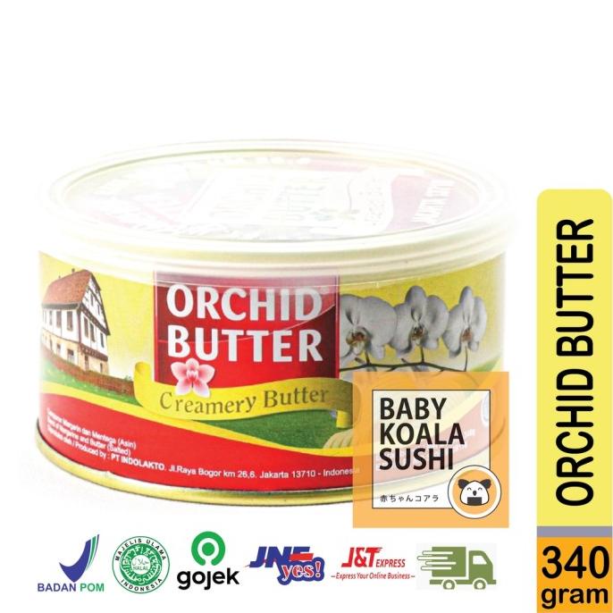 

(BISA COD) ORCHID BUTTER 340g | Salted Creamy Butter Margarine Indofood | Mentega GRATIS ONGKIR Kode 545