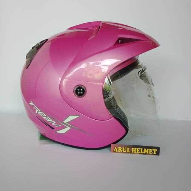 HELM //HELM VOG EXTREAM PINK CUTE / VOG TERLARIS//VOG MODEL TRENDY