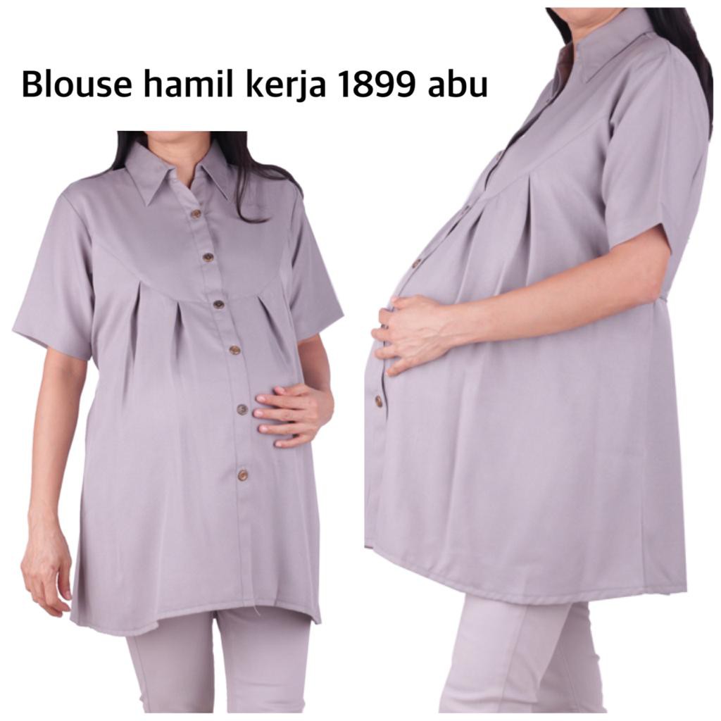 Baju hamil Blouse hamil kerja atasan hamil menyusui murah 1899 baju hamil