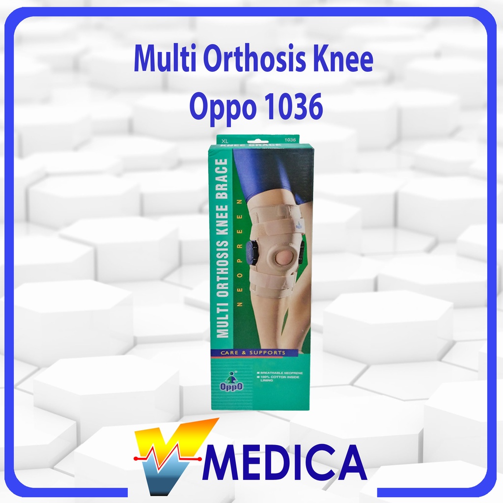 Knee  Support Oppo 1036 / Multi Orthosis Knee Brace / Penyanggah Lutut