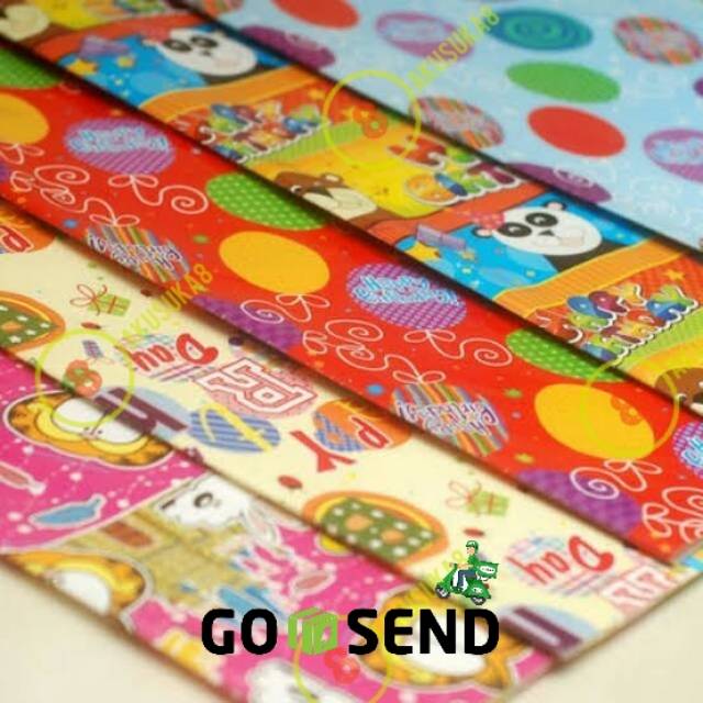 

KERTAS KADO/ KARTU UCAPAN MOTIF ANAK2