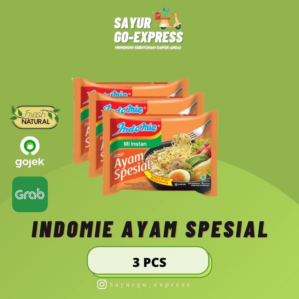 

Indomie Ayam Spesial 3 pcs