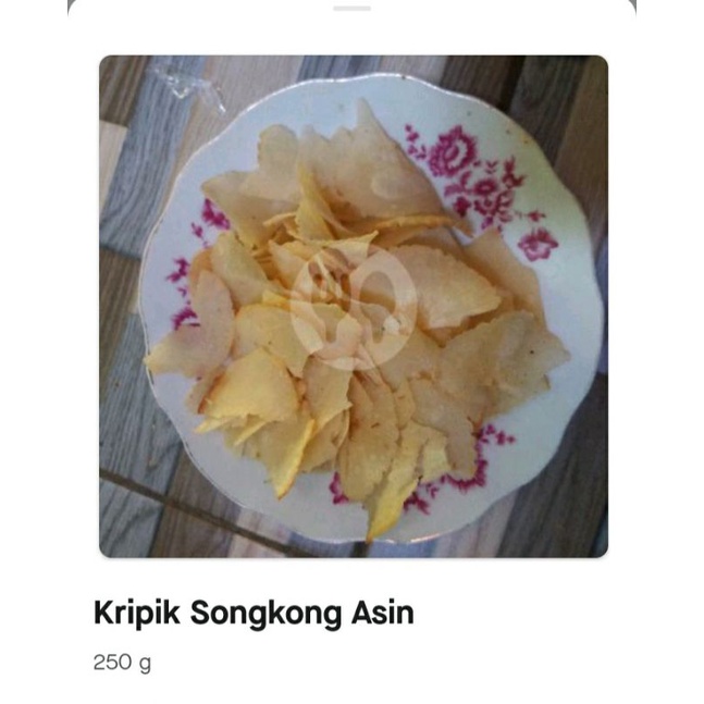 

keripik singkong asin