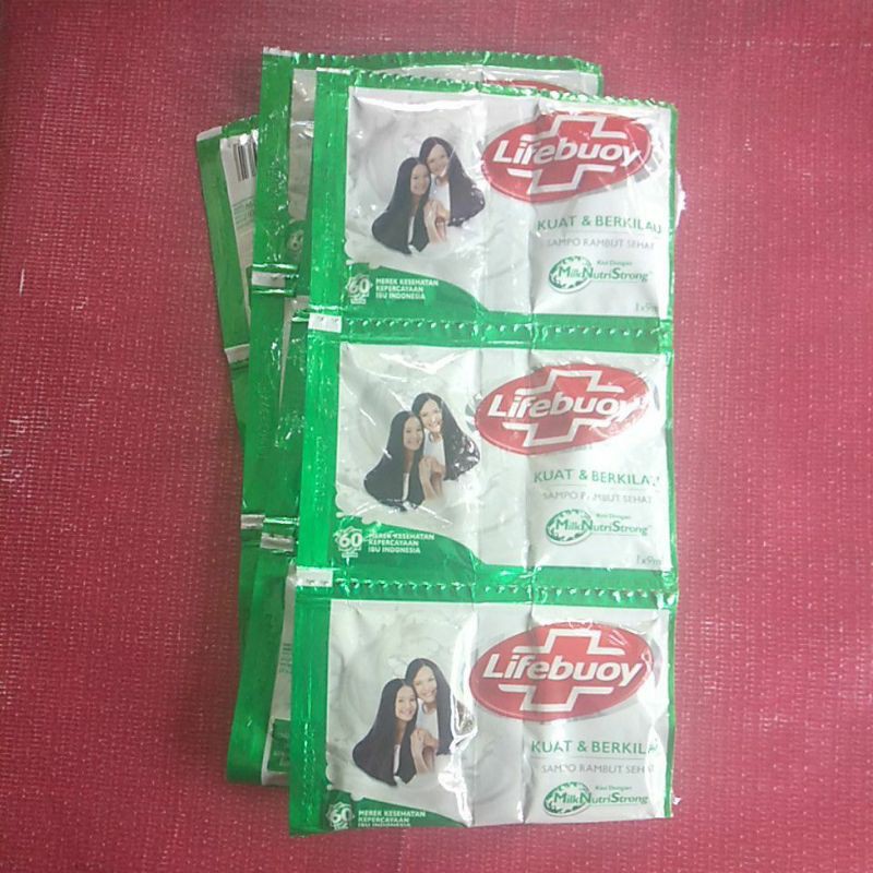 4 sachet Shampo Lifebuoy 9 ml