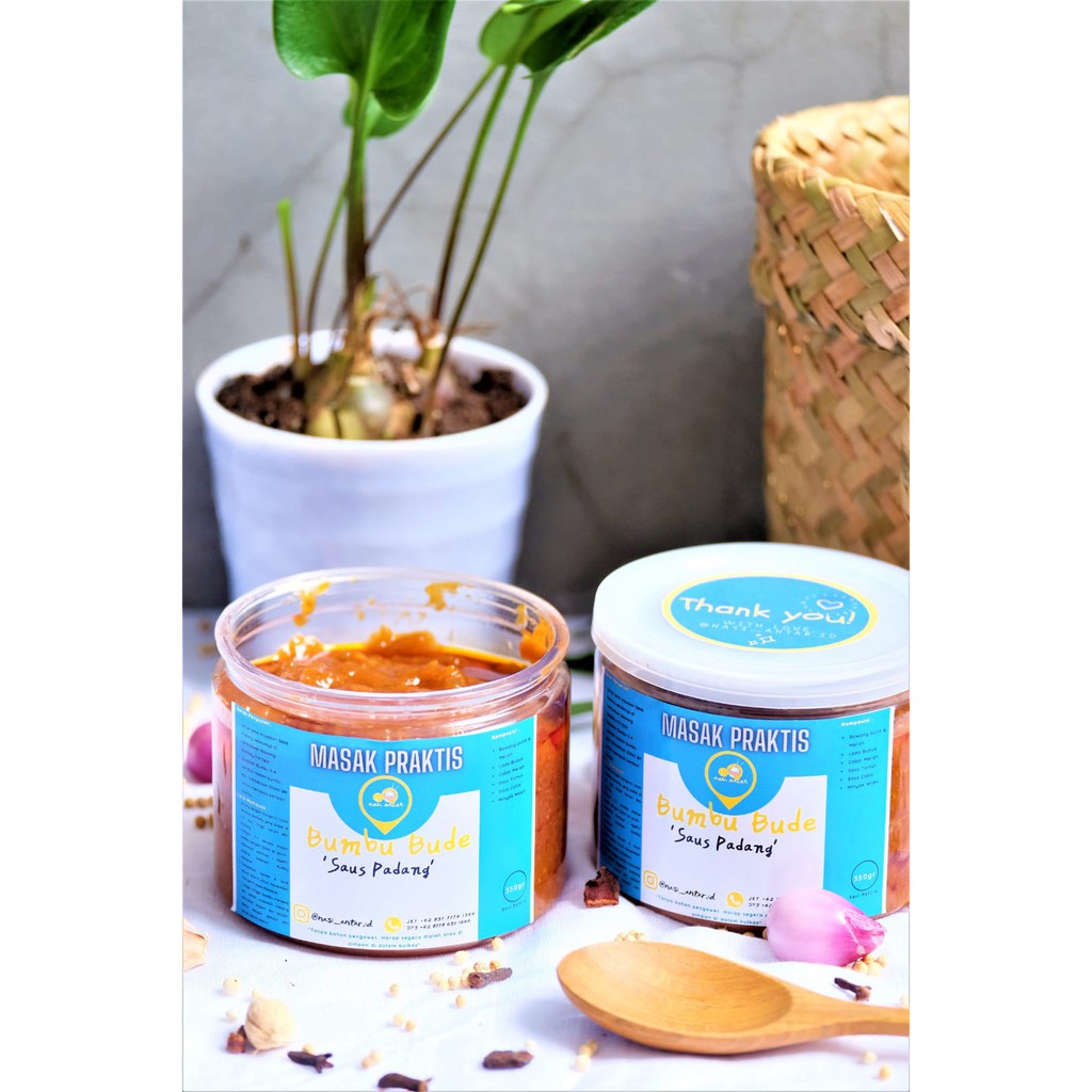 

BUmbu Masak praktis - Bumbu SAUS PADANG by nasiantar.id 350gr