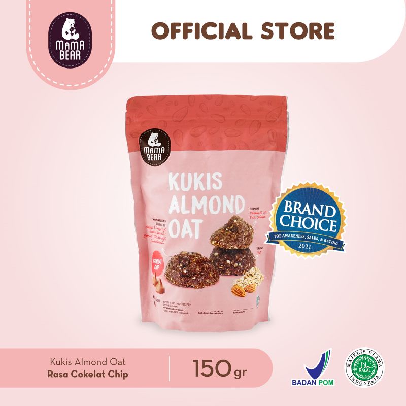 

Kukis Almond Oat rasa Cokelat Chip