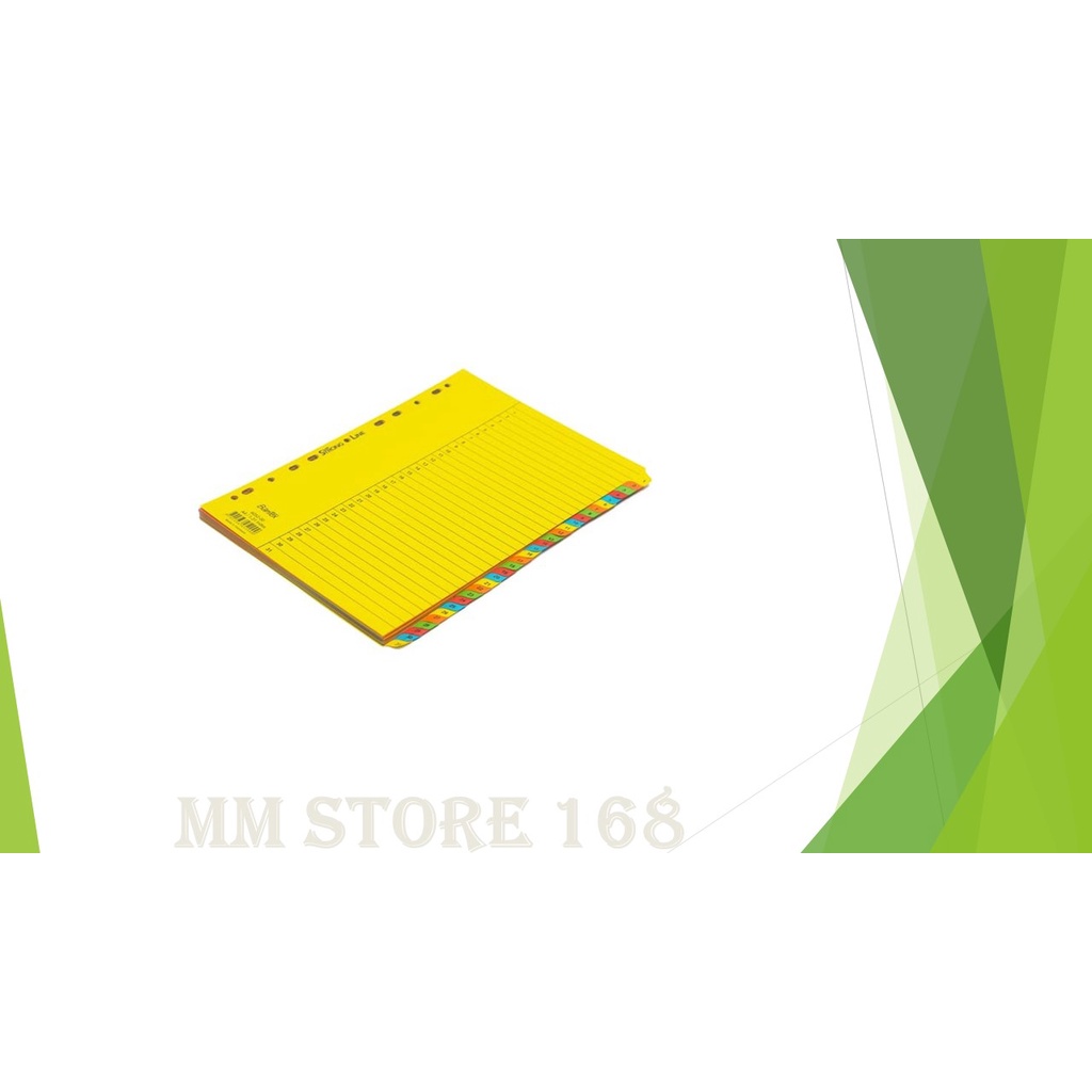 

Divider / Pembatas File Bahan Karton Merk Bantex 6052 Angka 1 - 31 Ukuran A4