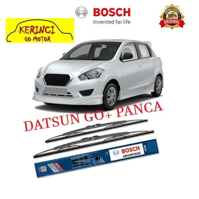 WIPER DATSUN GO+ PANCA BOSCH ADVANTAGE 20&quot; &amp; 16&quot; - WIPER BOSCH SET