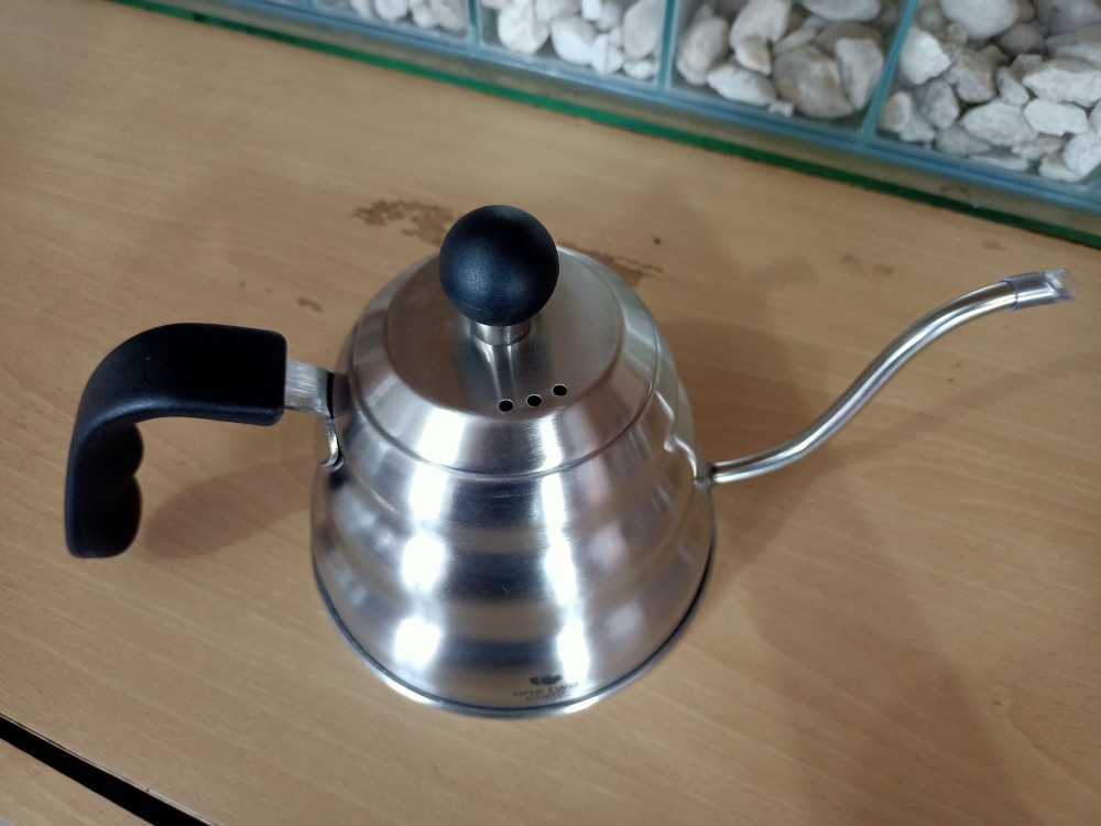 Teko Leher Angsa Barista Ketel Kopi V60 Drip Coffee Kettle  Thermometer / No Termometer